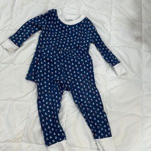Kissy Kissy sailboat pajamas 18-24 months